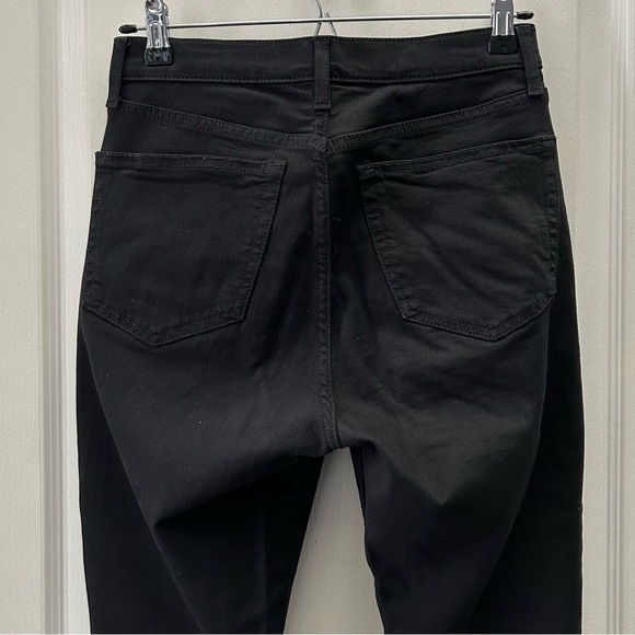 Topshop Jamie Black Skinny Jeans High Rise Ankle Length Stretch Denim Size 26 - Picture 10 of 16